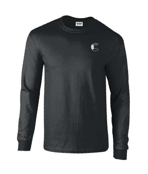 Black longsleeve WISDOM