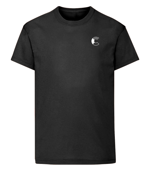 Black t-shirt WISDOM (kids)
